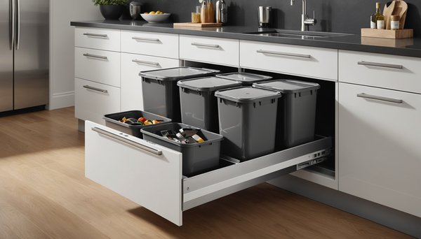 Des poubelles modernes pour sublimer votre cuisine !